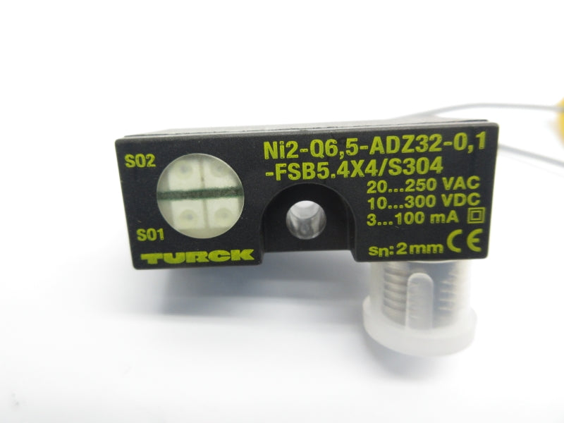 TURCK NI2-Q6,5-ADZ32-0,1-FSB5.4X4/S304 20-250VAC NSNP