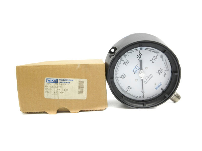 WIKA 4337329 300PSI 1/2" NSMP