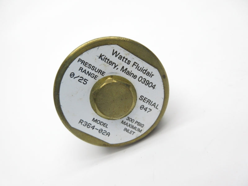 WATTS R364-02A 0-25 300PSI UNMP