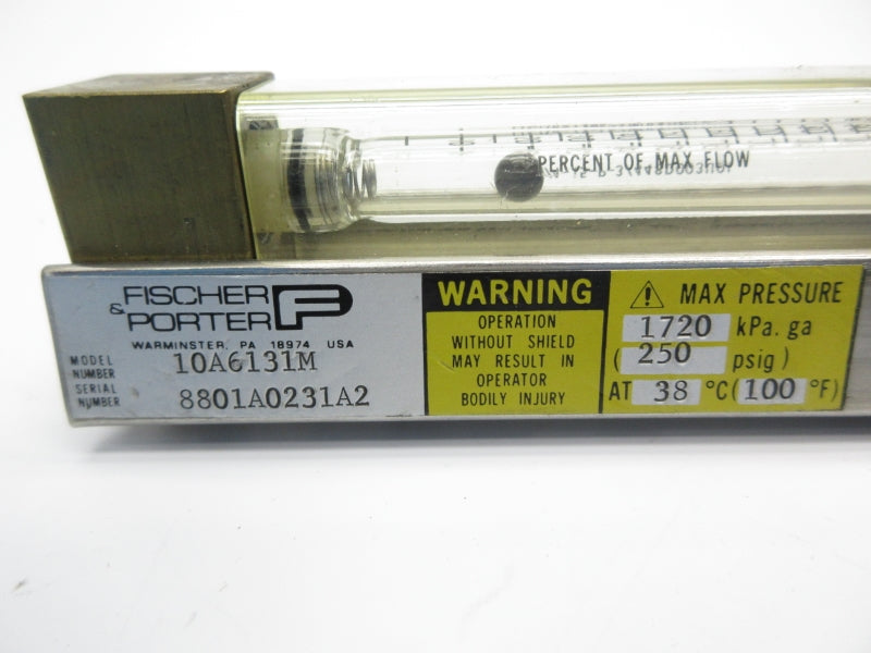 FISCHER&PORTER 10A6131M 250PSI 0-100 UNMP