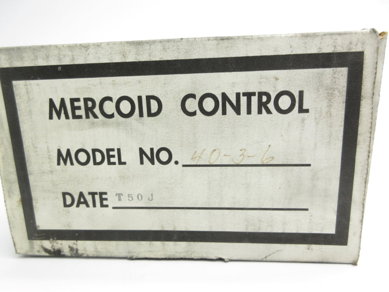 MERCOID CONTROL 40-3-6 440VAC 3A NSMP