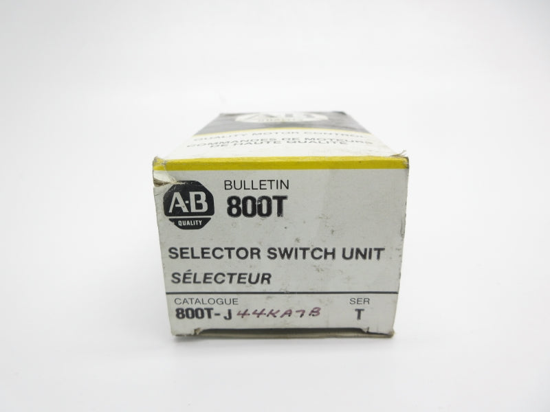 ALLEN BRADLEY 800T-J44KA7B SER. T (BK/YL) NSMP