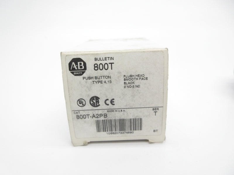 ALLEN BRADLEY 800T-A2PB SER. T (WH) NSMP
