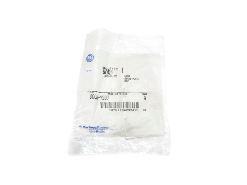 ALLEN BRADLEY 800H-Y50J SER. A NSMP