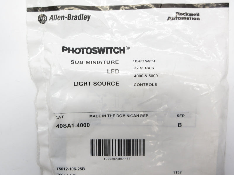 ALLEN BRADLEY 40SA1-4000 SER. B NSMP