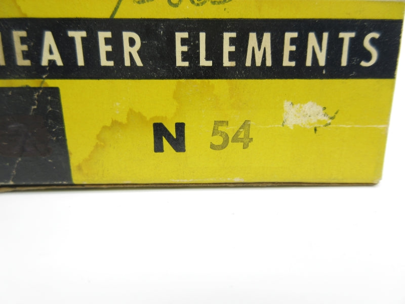 ALLEN BRADLEY N54 (PKG OF 2) (BK/YL) NSMP