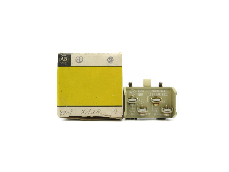 ALLEN BRADLEY 800T-XA2R SER. A (BK/YL) NSMP