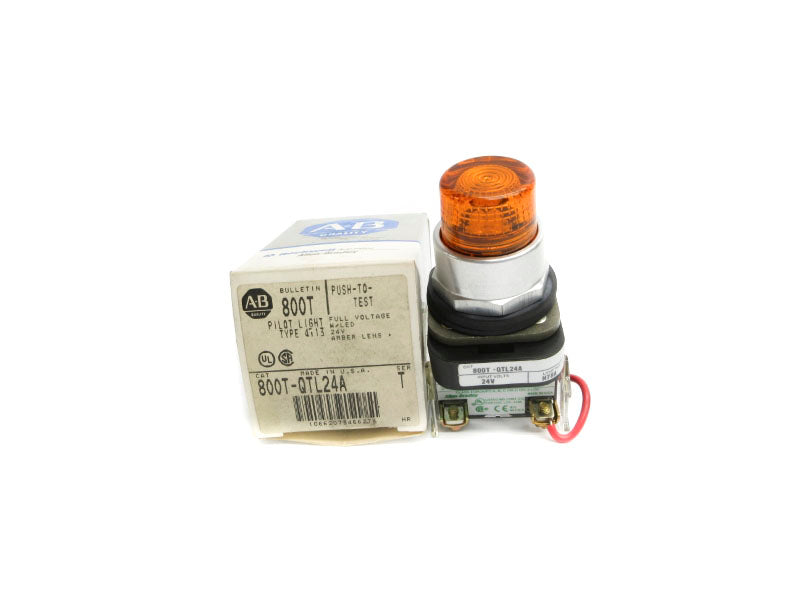 ALLEN BRADLEY 800T-QTL24A SER. T 24V (GY/BL) NSMP