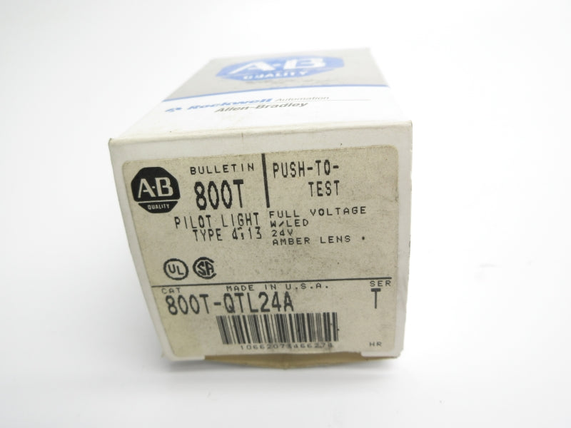 ALLEN BRADLEY 800T-QTL24A SER. T 24V (GY/BL) NSMP