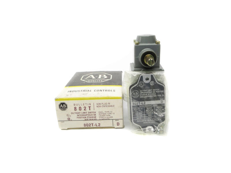 ALLEN BRADLEY 802T-L2 SER. D 600VAC 60A (BK/YL) NSMP