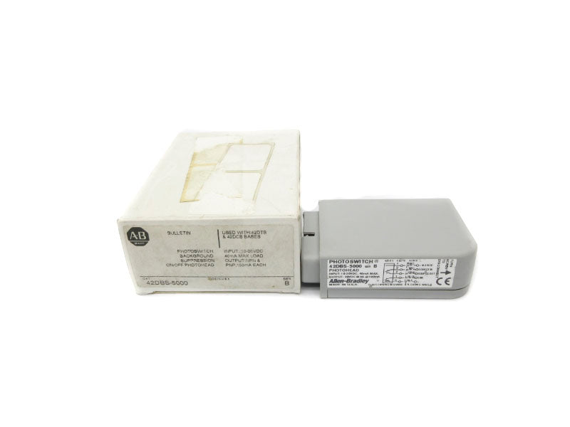 ALLEN BRADLEY 42DBS-5000 SER. B 10-30VDC (WH) NSMP