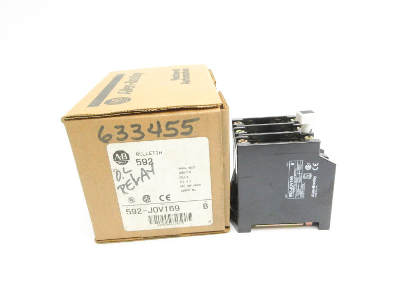 INDUSTRIAL SPARE PART 592-JOV169 SER. B 120-600VAC 24A (BR/WH) NSMP