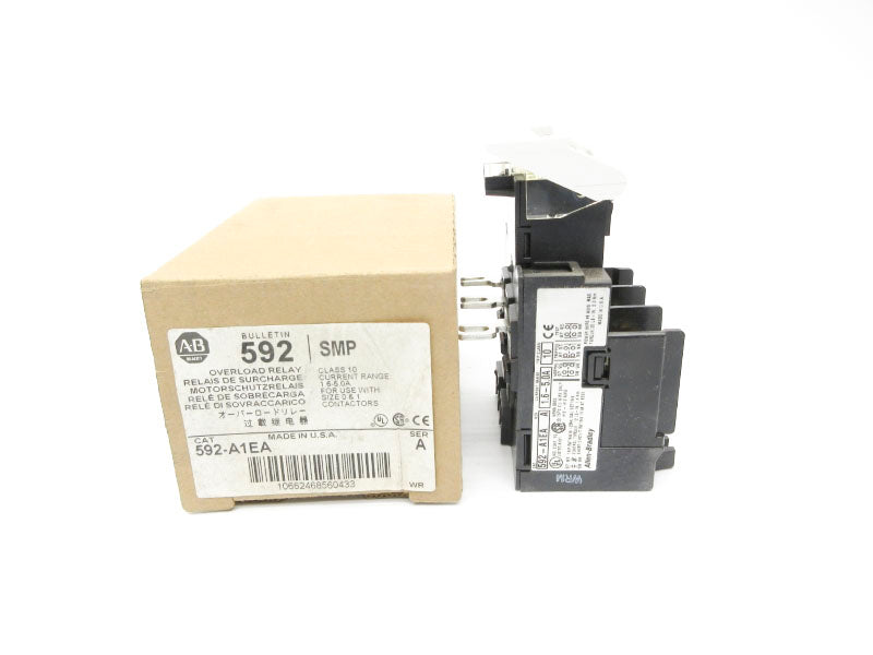 ALLEN BRADLEY 592-A1EA SER. A 1.6-5.0A (BR/WH) NSMP