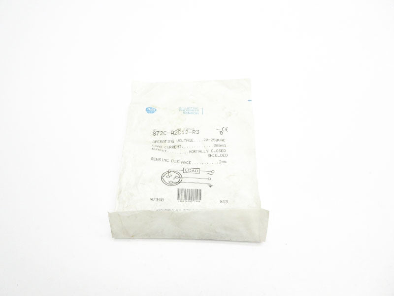 ALLEN BRADLEY 872C-A2C12-R3 SER. B 20-250VAC NSMP