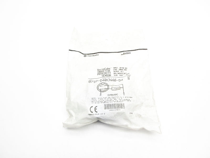 ALLEN BRADLEY 871P-D40CN40-D4 SER. B 10-60VDC NSMP
