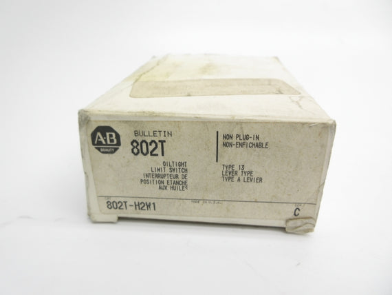 ALLEN BRADLEY 802T-H2W1 SER. C 120-600VAC 60A (WH) NSMP