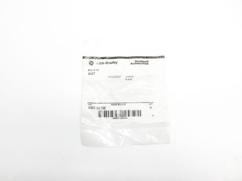 ALLEN BRADLEY 800T-X619E SER. A NSMP