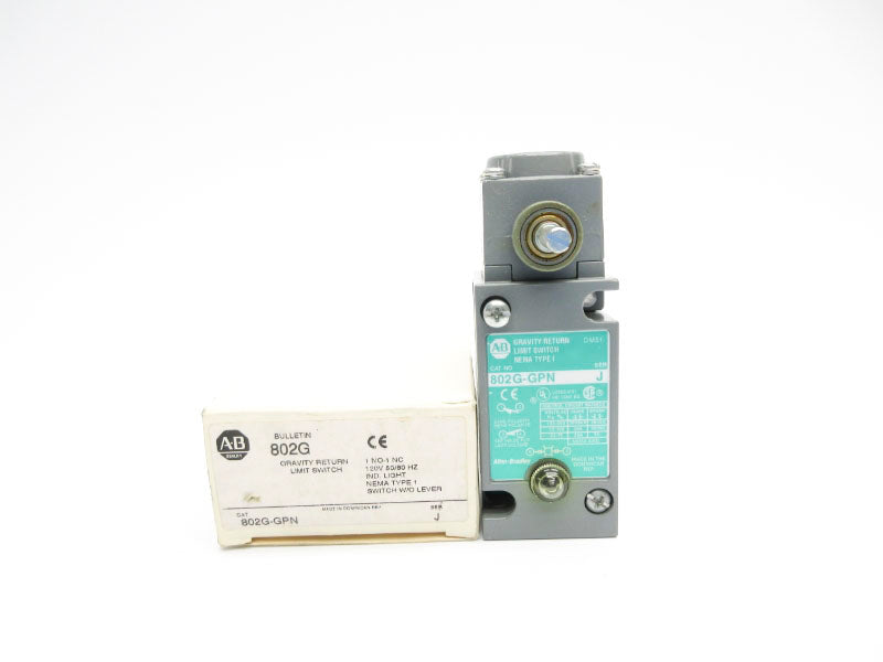ALLEN BRADLEY 802G-GPN SER. J 120-300VAC 30A (WH) NSMP