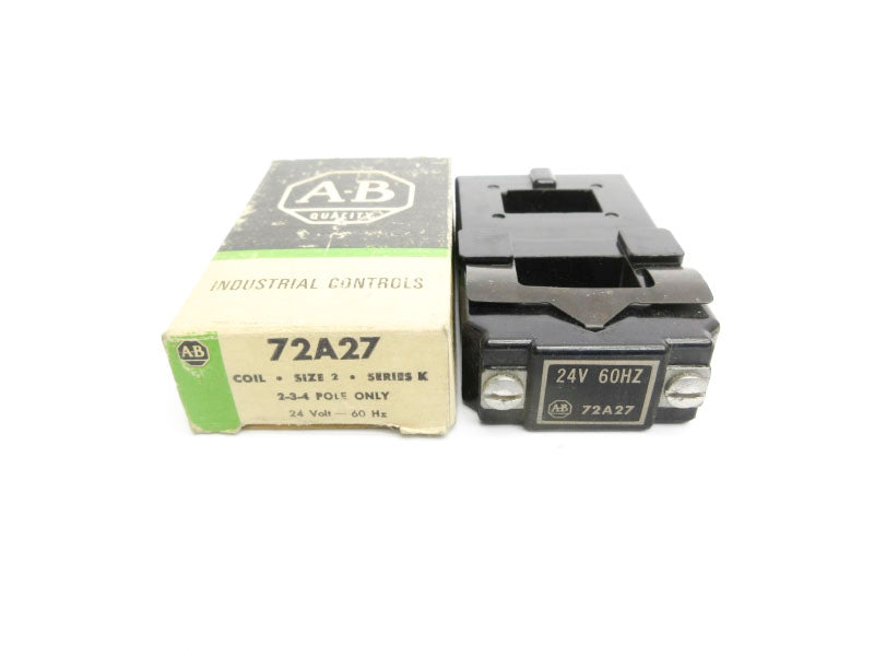 ALLEN BRADLEY 72A27 SER. K 24V (BK/GR) NSMP