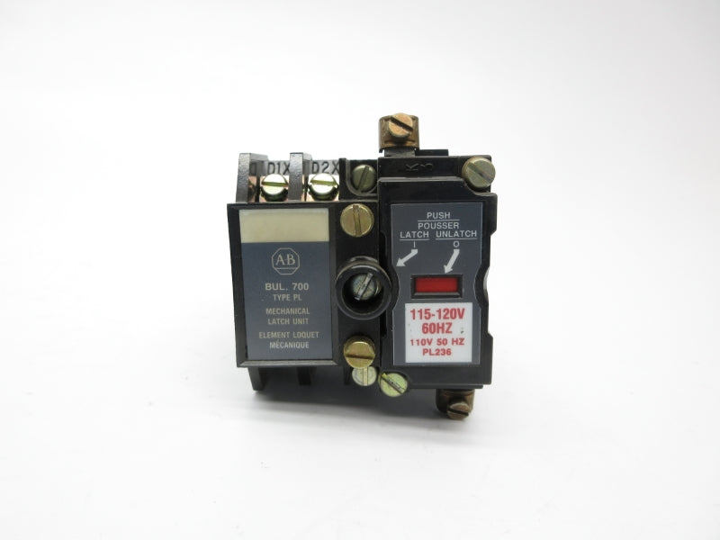 ALLEN BRADLEY 700-PLL11A1 SER. B 120V (BK/YL) NSMP