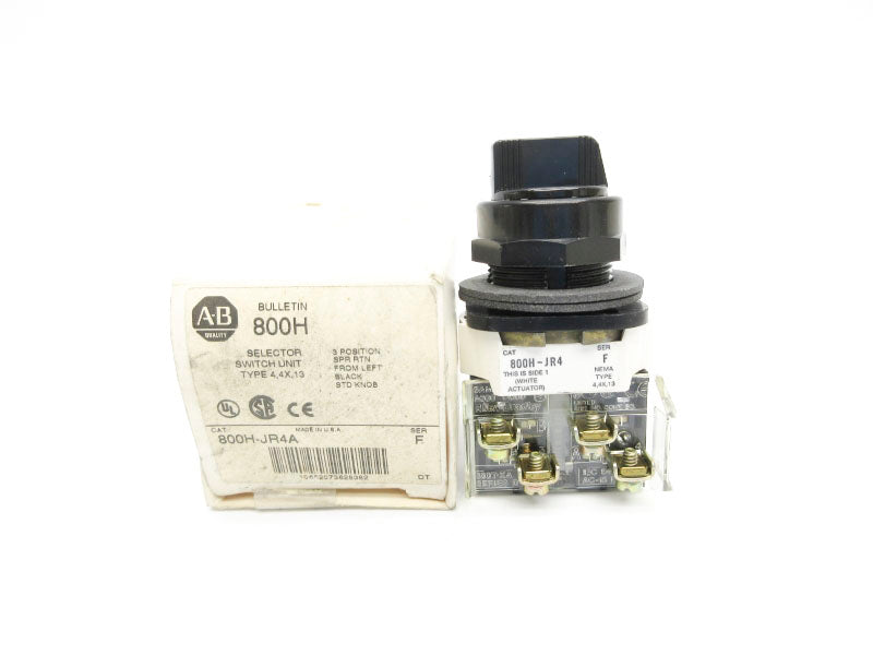 ALLEN BRADLEY 800H-JR4A SER. F (WH) NSMP