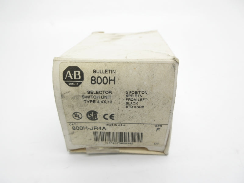 ALLEN BRADLEY 800H-JR4A SER. F (WH) NSMP