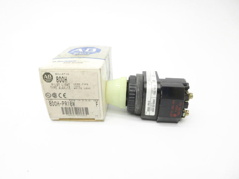 ALLEN BRADLEY 800H-PR16W SER. F 120V (GY/BL) NSMP