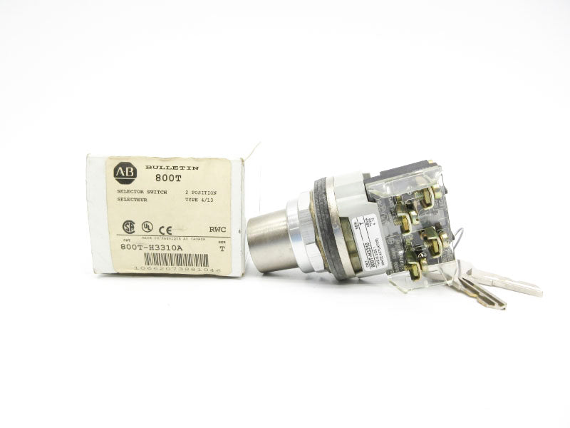 ALLEN BRADLEY 800T-H3310A SER. T (WH) NSMP