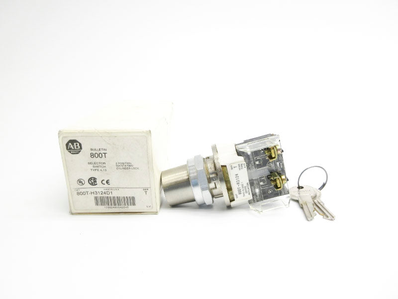 ALLEN BRADLEY 800T-H3124D1 SER. T (WH) NSMP