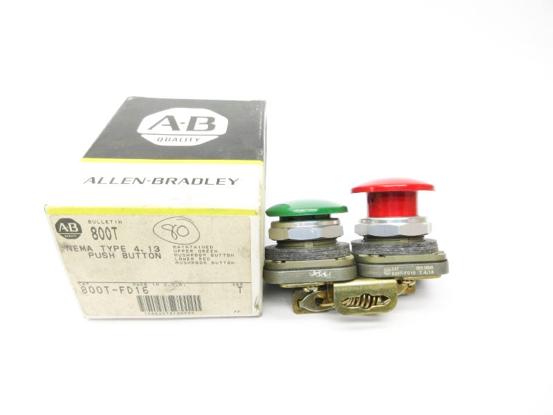 ALLEN BRADLEY 800T-FD16 SER. T (BK/YL) NSMP