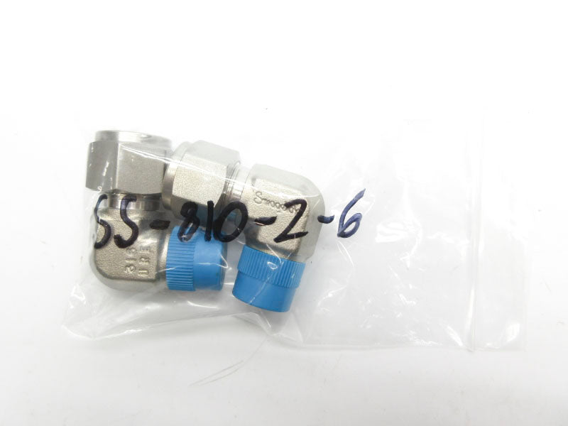 SWAGELOK SS-810-2-6 (LOT OF 2) NSNP
