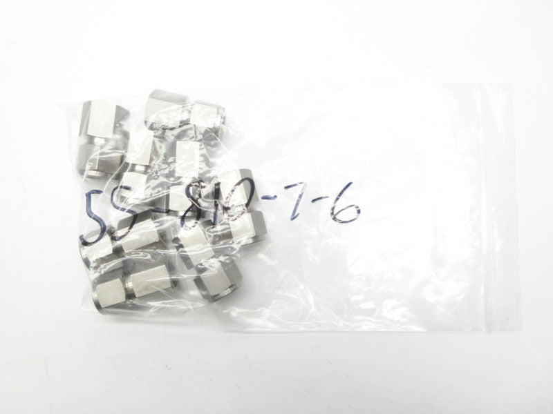 SWAGELOK SS-810-7-6 (LOT OF 8) NSNP