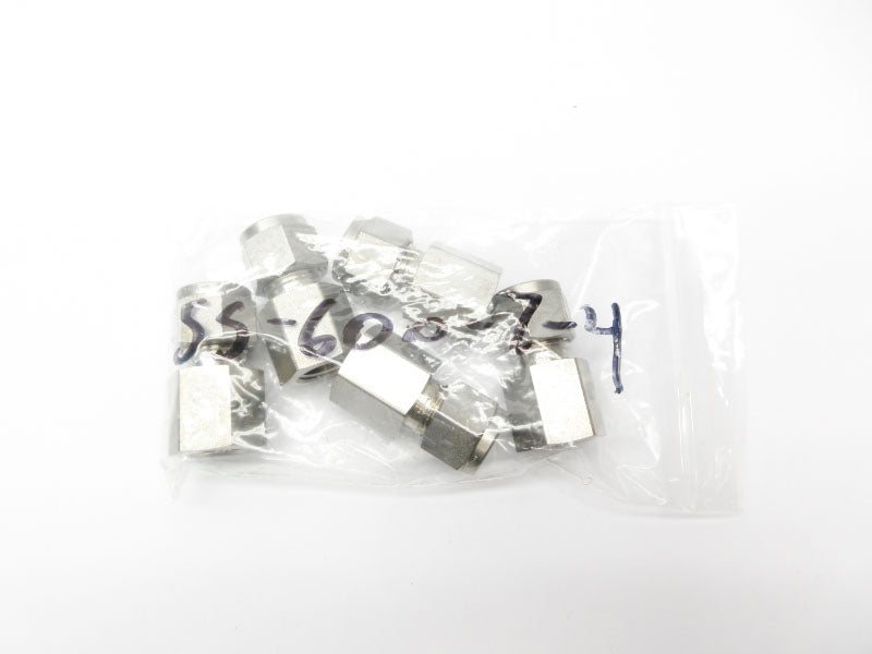 SWAGELOK SS-600-7-4 (LOT OF 5) NSNP