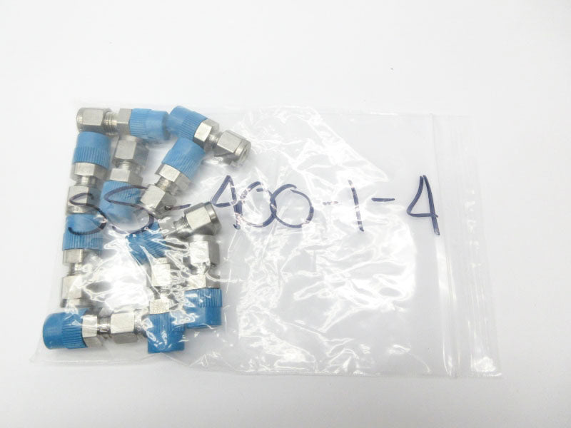 SWAGELOK SS-400-1-4 (LOT OF 10) NSNP
