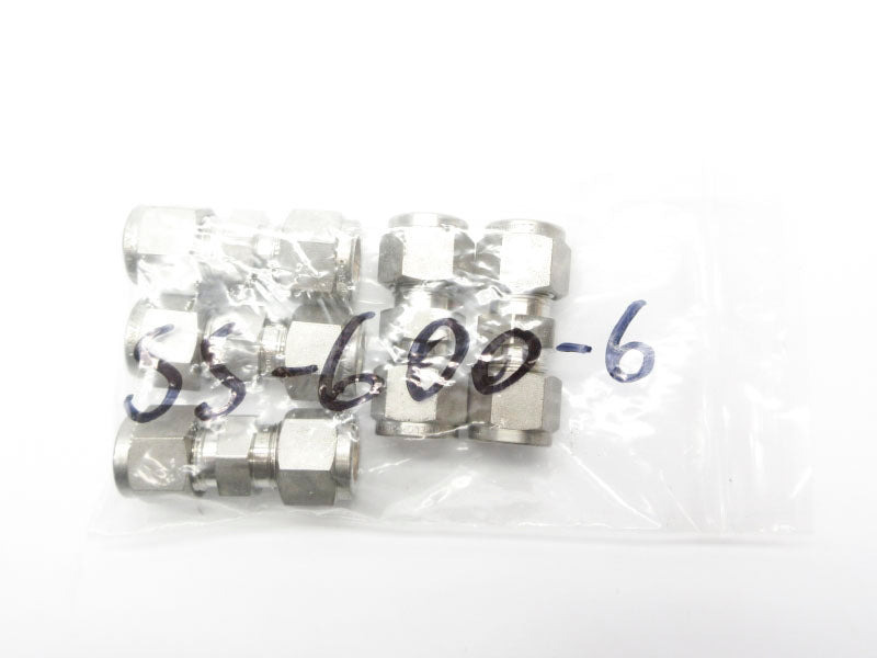 SWAGELOK SS-600-6 (LOT OF 5) NSNP