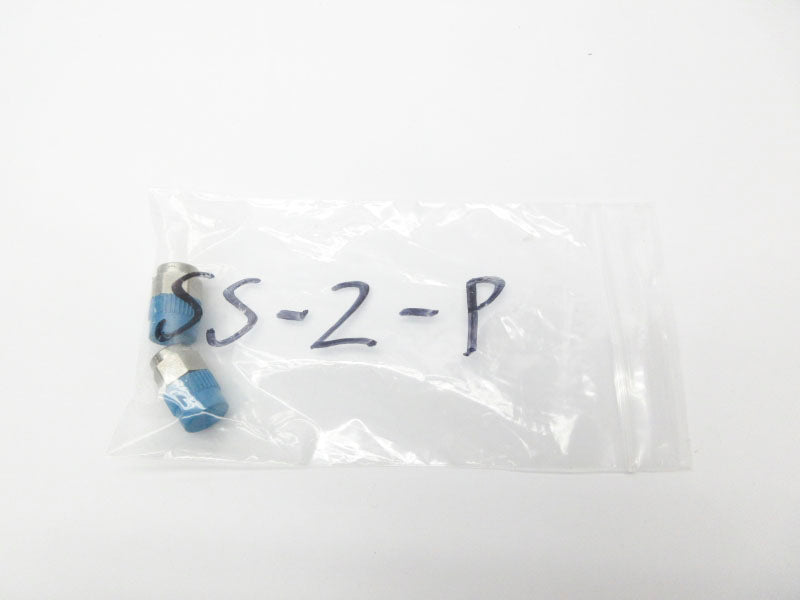SWAGELOK SS-2-P (LOT OF 2) NSNP