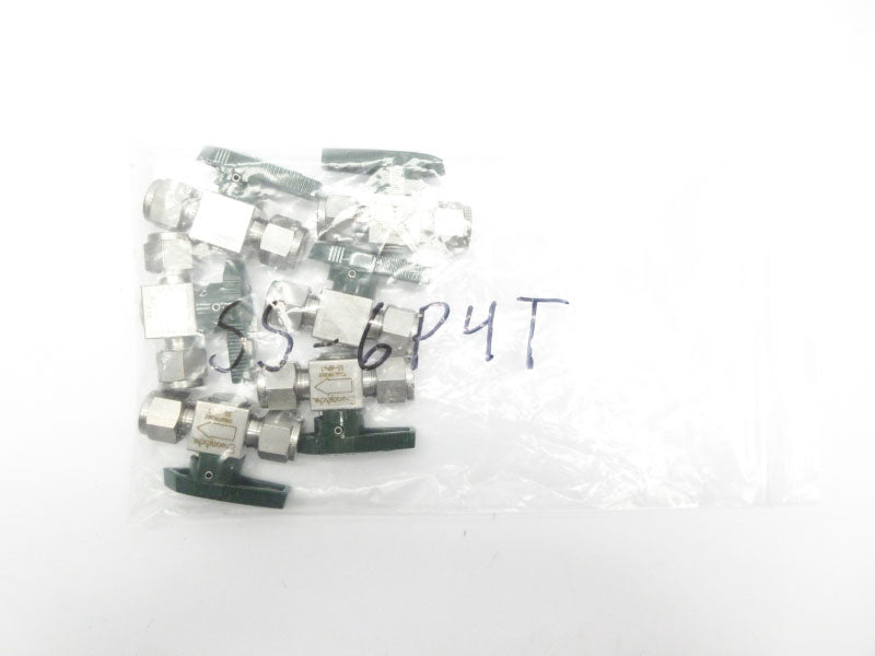 SWAGELOK SS-6P4T (LOT OF 6) NSNP