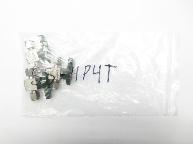 SWAGELOK SS-4P4T (LOT OF 3) NSNP