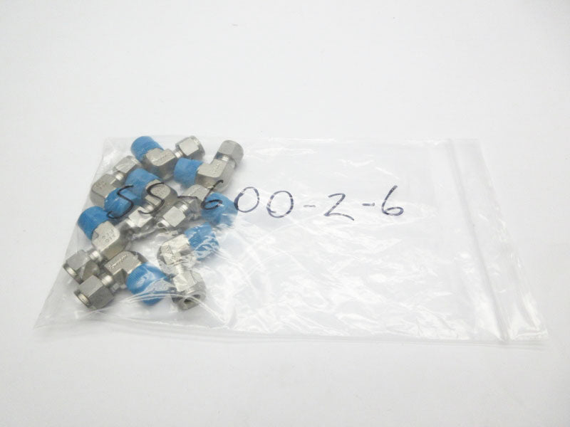 SWAGELOK SS-600-2-6 (LOT OF 8) NSNP