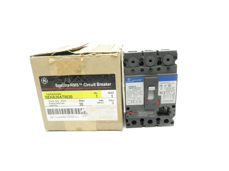GENERAL ELECTRIC SEHA36AT0030 600VAC 30A NSMP