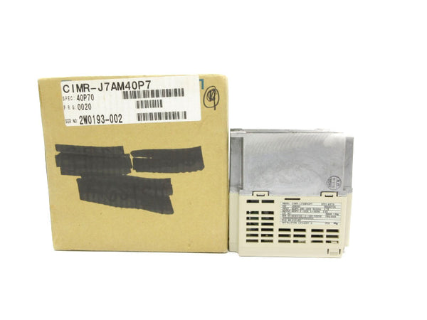 YASAKAWA CIMR-J7AM40P7 380-460V 4.7A NSMP