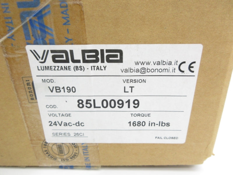 VALBIA VB190 24VAC/DC NSMP