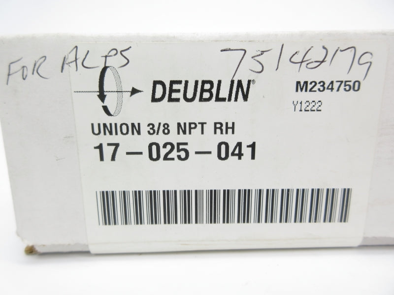 DEUBLIN 17-025-041 3/8" NSFS