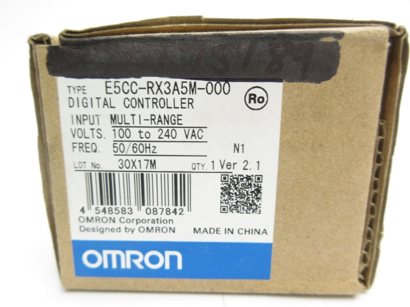 OMRON E5CC-RX3A5M-000 VER. 2.1 100-240VAC NSMP