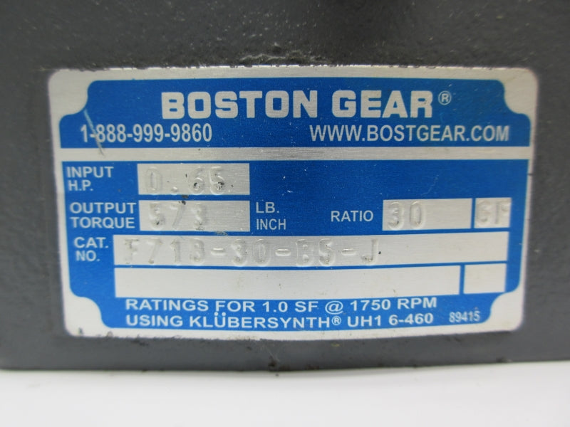 BOSTON GEAR F718-30-B5-J NSNP