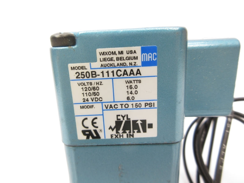MAC 250B-111CAAA 110/120V 150PSI NSNP