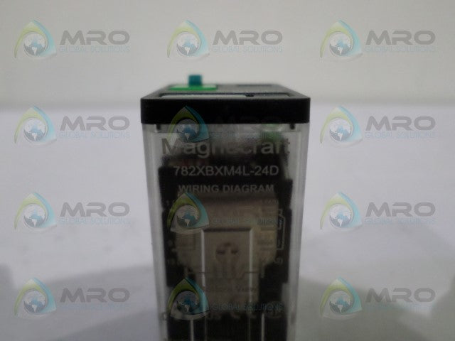 MAGNECRAFT 782XBXM4L-24D RELAY 24VDC *NEW NO BOX*