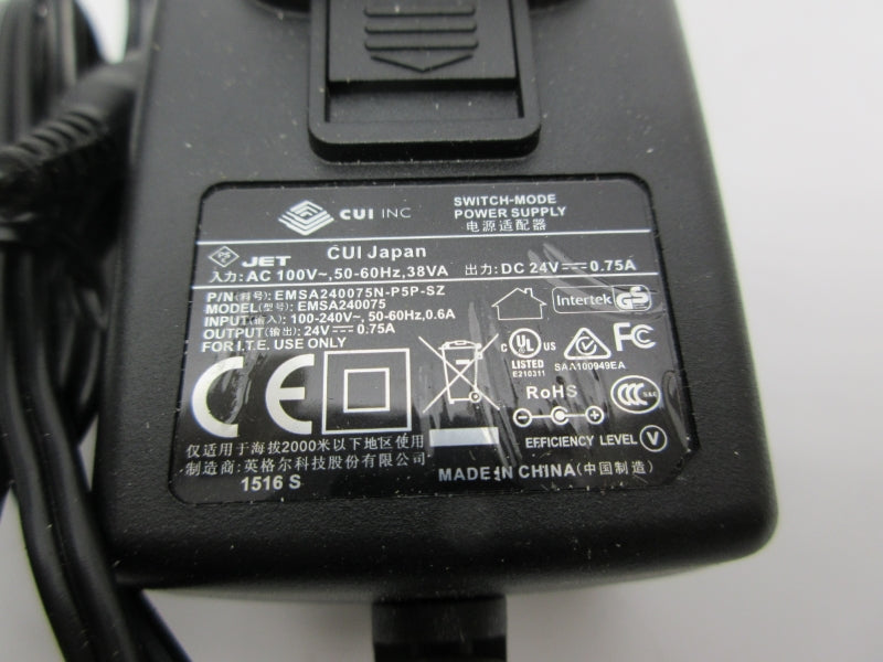 CUI EMSA240075N-P5P-SZ 100-240V 0.6A NSNP