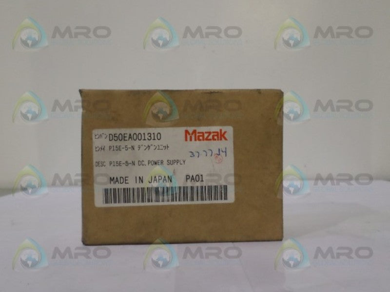 MAZAK P15E-5-N POWER SUPPLY *NEW IN BOX*