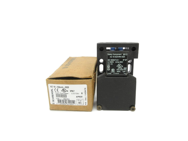 SCHMERSAL AZ16-02ZVRK-M20 500V NSMP